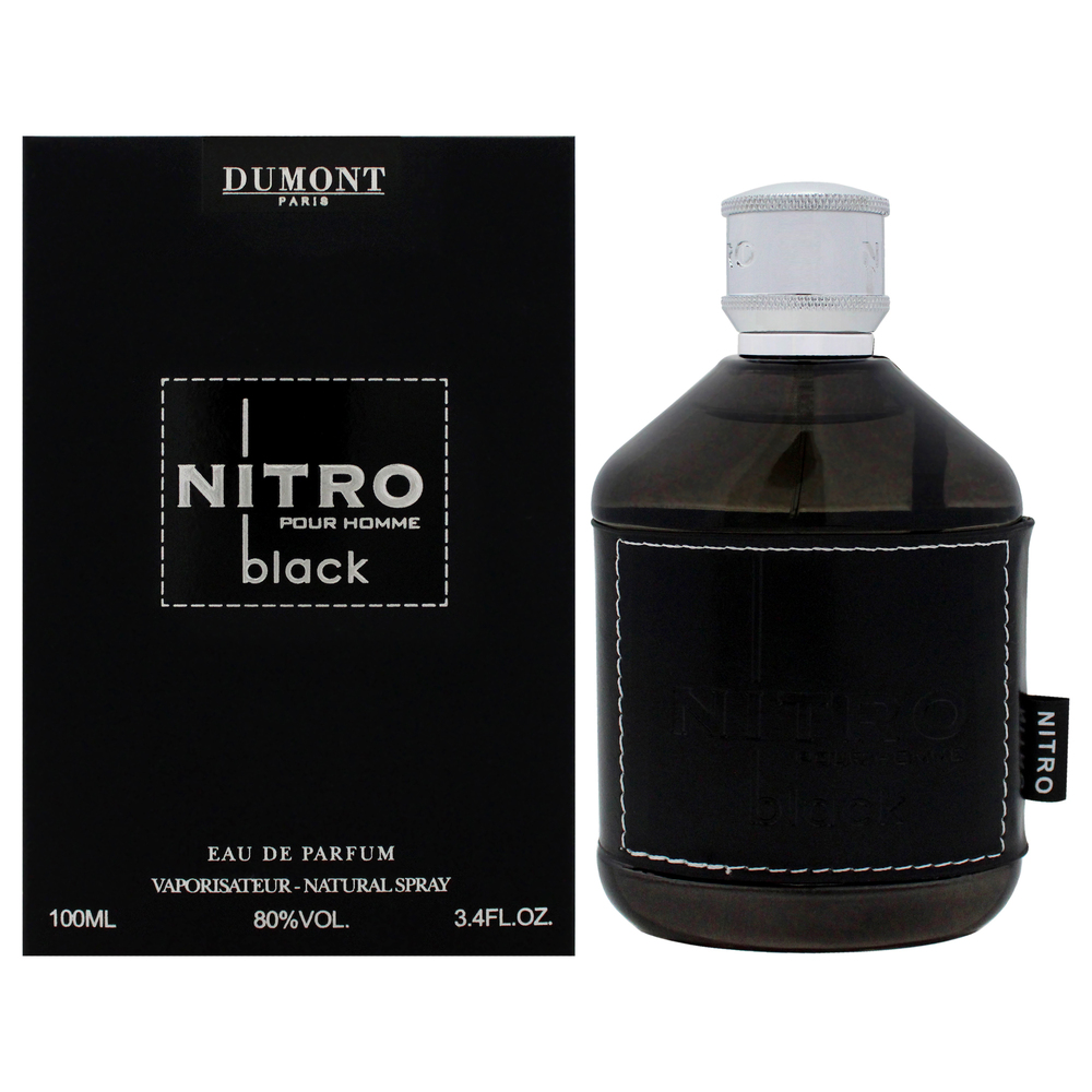 Nitro Black by Dumont for Men - 3.4 oz EDP Spray